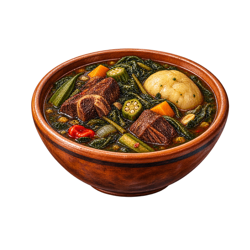 Pepperpot Soup sticker illustration