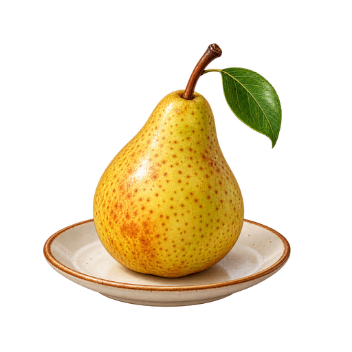 Rocha Pear sticker illustration