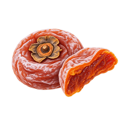 Persimmon Cake sticker illustration