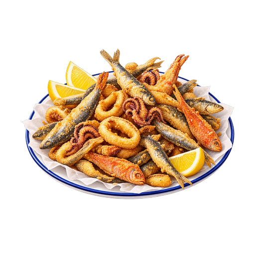 Pescaíto Frito sticker illustration