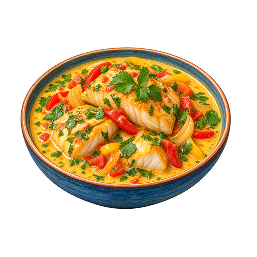 Pescado Encocado sticker illustration