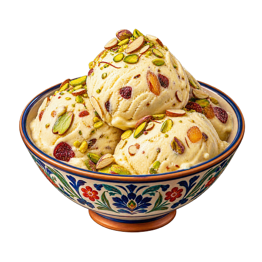 Peshawari Ice Cream sticker illustration