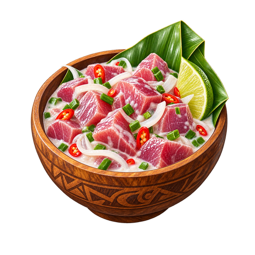 Fermented Raw Fish sticker illustration
