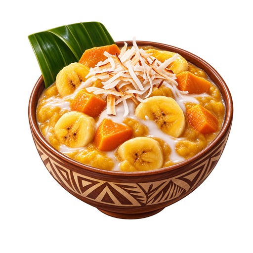 Tahitian Pudding sticker illustration