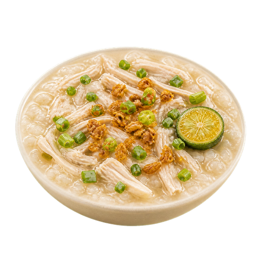 Chicken Congee sticker illustration