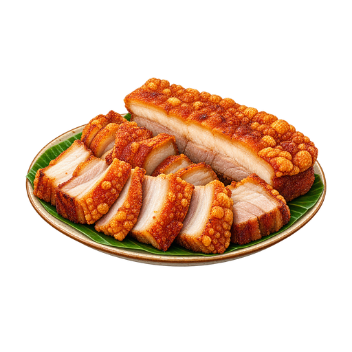Ilocano Crispy Pork sticker illustration