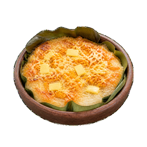 Baked Rice Cake sticker illustration