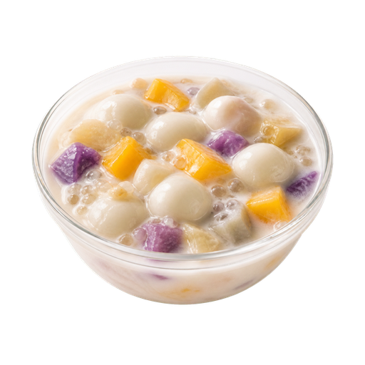 Coconut Rice Ball Soup sticker illustration