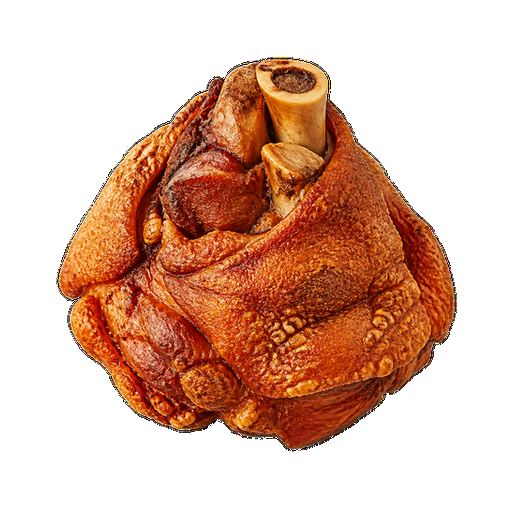 Crispy Pork Knuckle sticker illustration