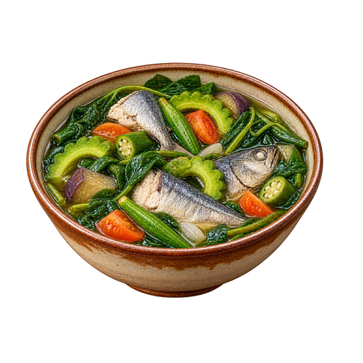 Ilocano Vegetable Soup sticker illustration