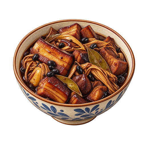 Visayan Braised Pork sticker illustration
