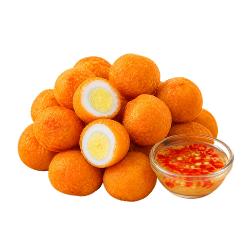 Orange Quail Eggs sticker illustration