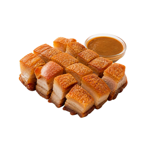 Crispy Pork Belly sticker illustration