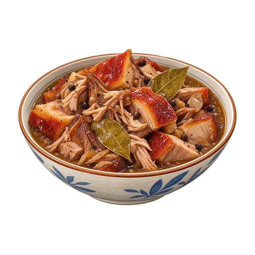 Lechon in Vinegar Sauce sticker illustration