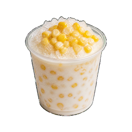 Corn Ice Dessert sticker illustration