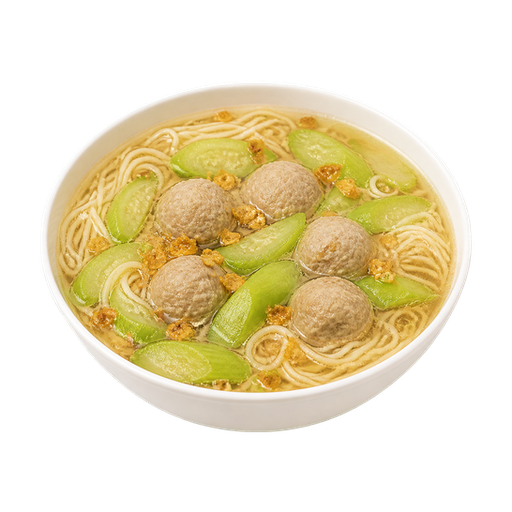 Thin Wheat Noodle Soup sticker illustration