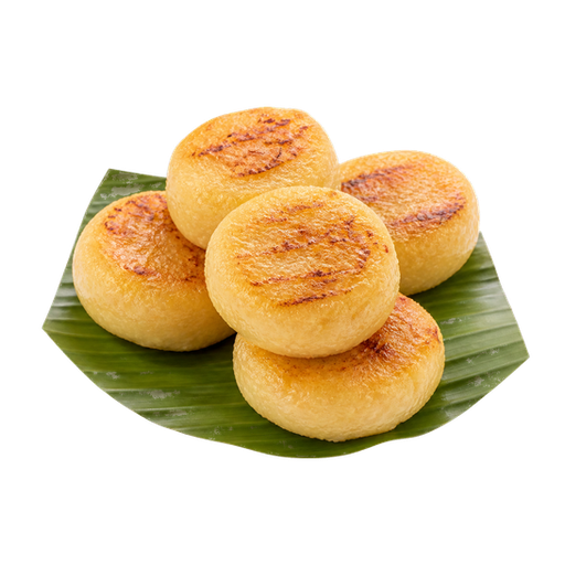 Mashed Cassava Cake sticker illustration