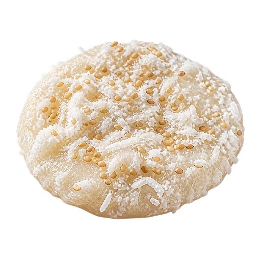 Flat Rice Cake sticker illustration