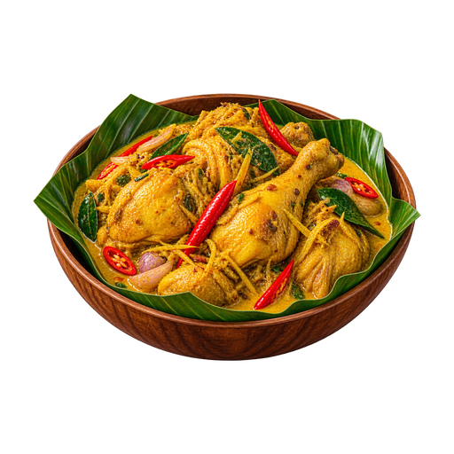 Maranao Chicken sticker illustration