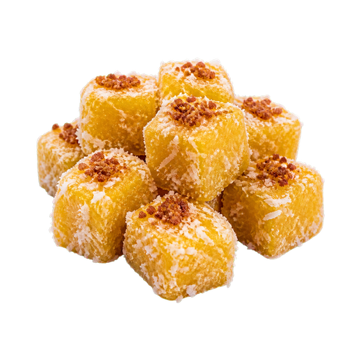 Cassava Cake Bites sticker illustration