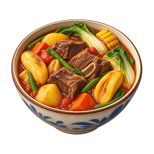 Beef Banana Stew sticker illustration