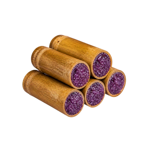 Purple Bamboo Rice Cake sticker illustration
