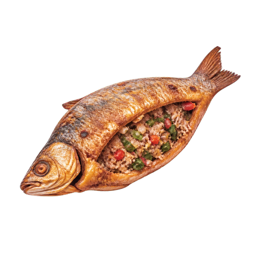 Stuffed Milkfish sticker illustration