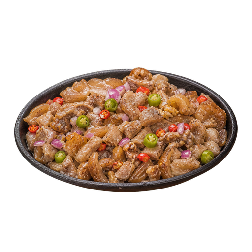 Sizzling Pork Face sticker illustration