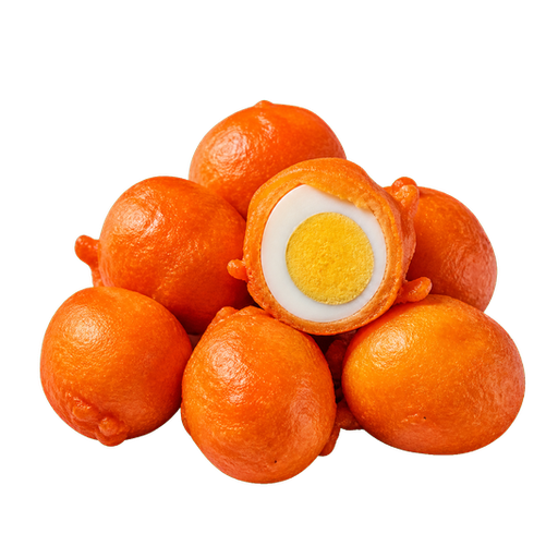 Orange Chicken Eggs sticker illustration
