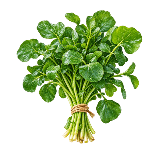Lao Watercress sticker illustration