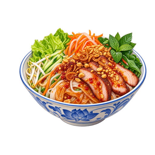 Phở chua (Sour Pho) sticker illustration