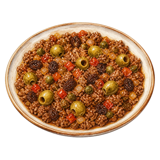 Picadillo sticker illustration