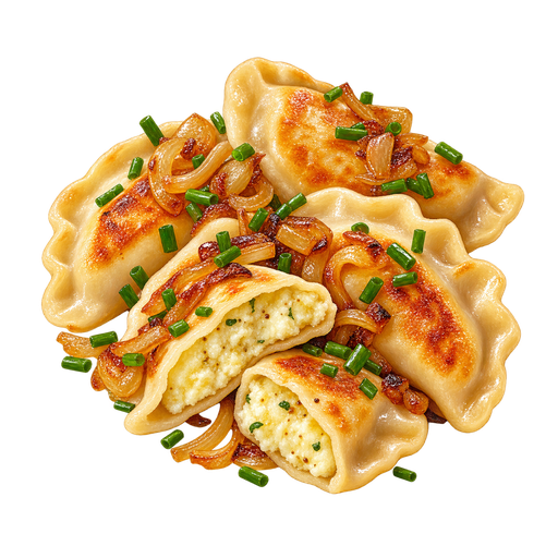 Pierogi Lwowskie sticker illustration