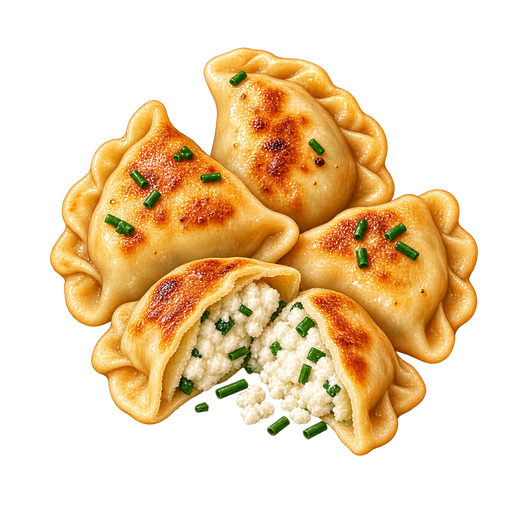 Pierogi z Bryndzą sticker illustration