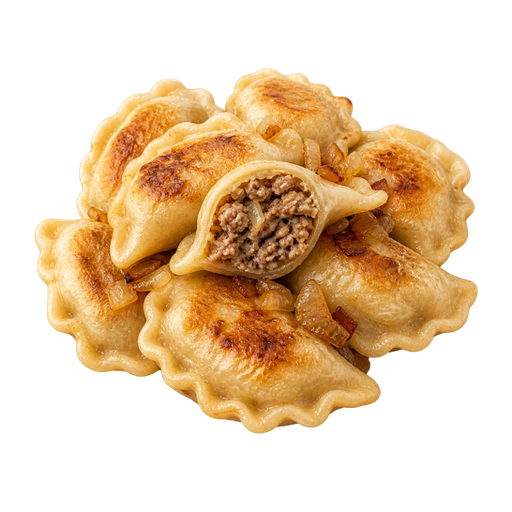 Pierogi z Mięsem sticker illustration
