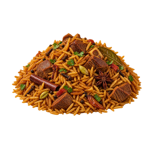 Pilau sticker illustration