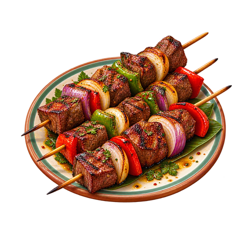 Equatoguinean Pinchos sticker illustration