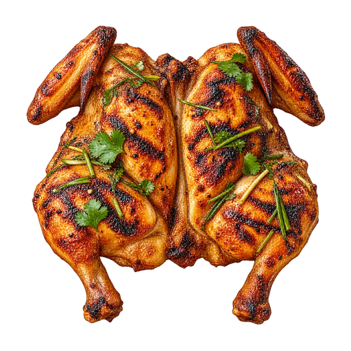 Lao Grilled Chicken sticker illustration