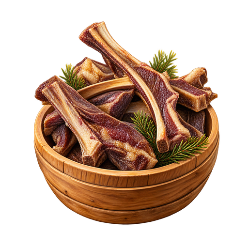 Pinnekjøtt sticker illustration