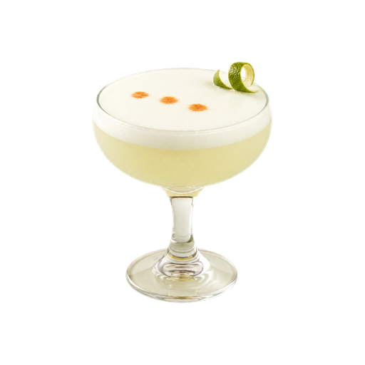 Pisco Sour sticker illustration