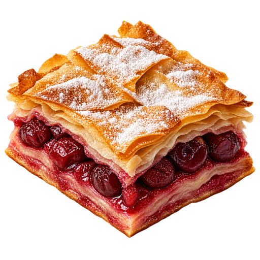 Sour Cherry Pie sticker illustration