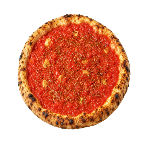 Pizza Marinara sticker illustration