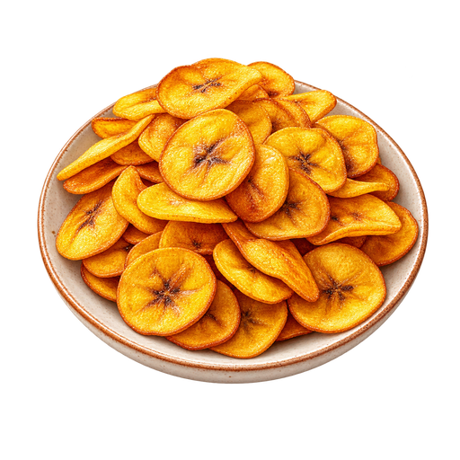 Plantain Chips sticker illustration