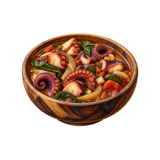 Pohnpei-Style Octopus Stew sticker illustration