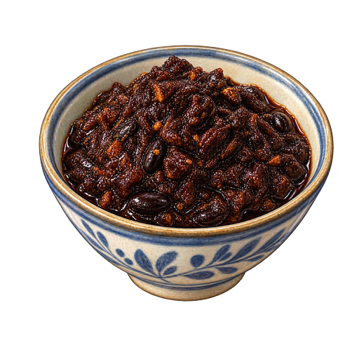 Fermented Bean Paste sticker illustration