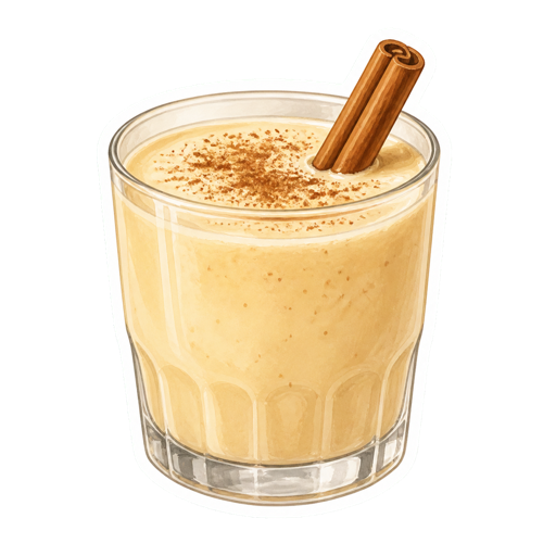 Ponche Crema sticker illustration
