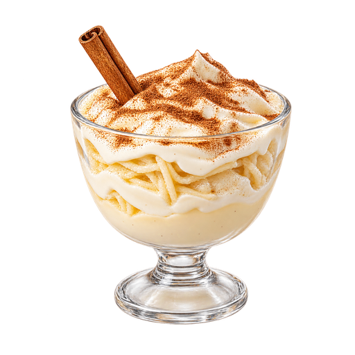 Postre de Natas sticker illustration