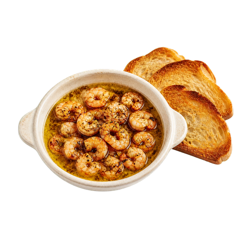 Potted Shrimp sticker illustration
