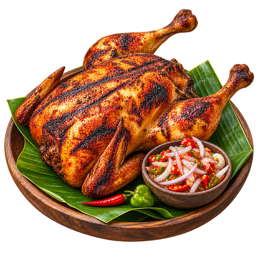 Poulet Bicyclette sticker illustration