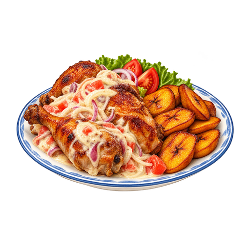 Poulet Mayonnaise sticker illustration
